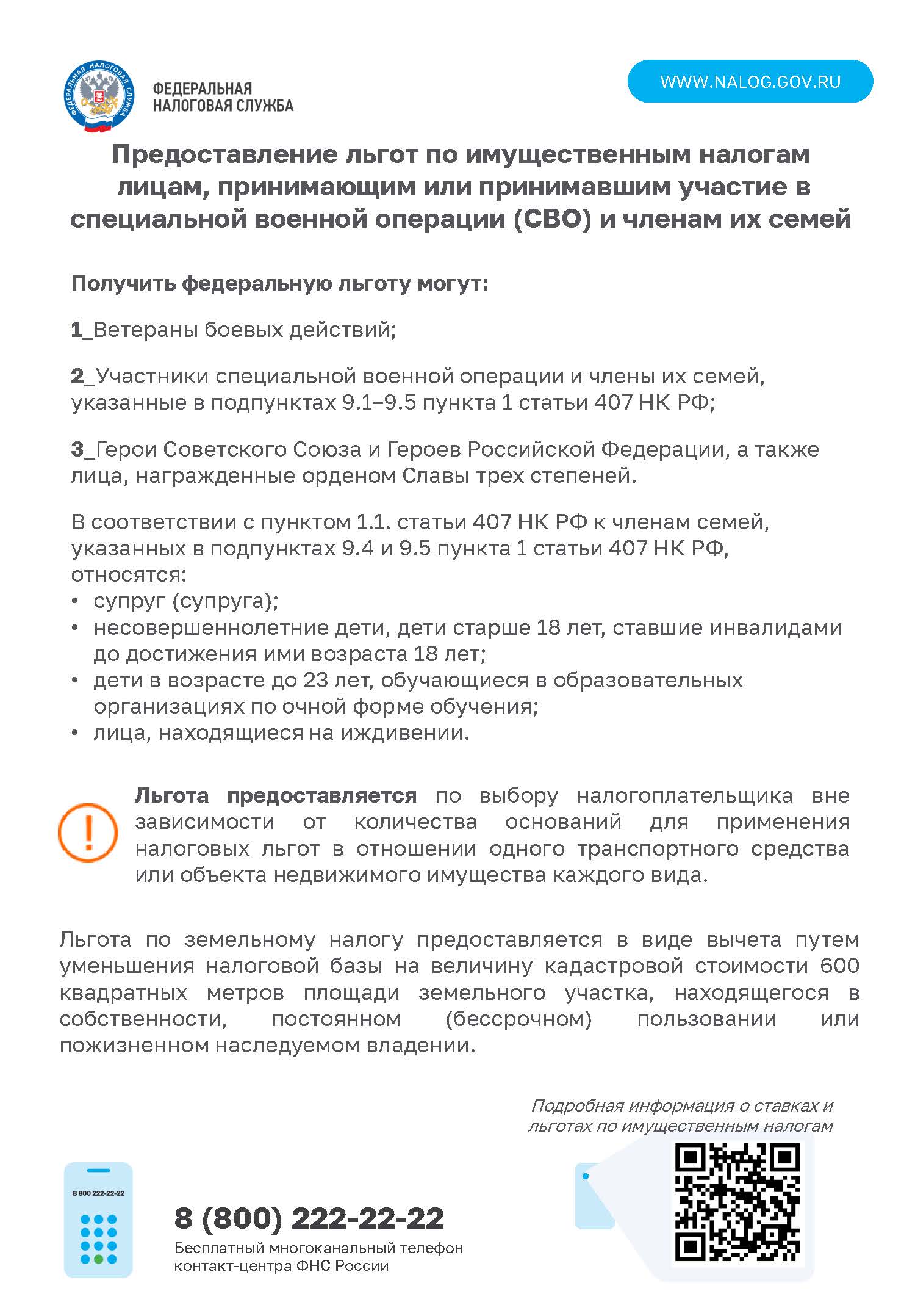 ФНС налог на имущество физ.лиц