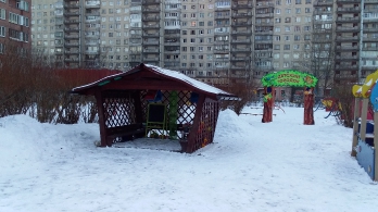 Прогулочный участок зимой_1